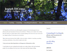 Tablet Screenshot of joseph-dicenso.com